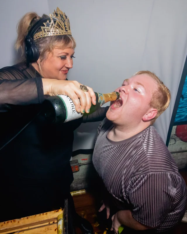 New Years Eve Eve Eve Eve 2024/5 at The Basement - Kimber was the DJ - Photo by @hellacurious