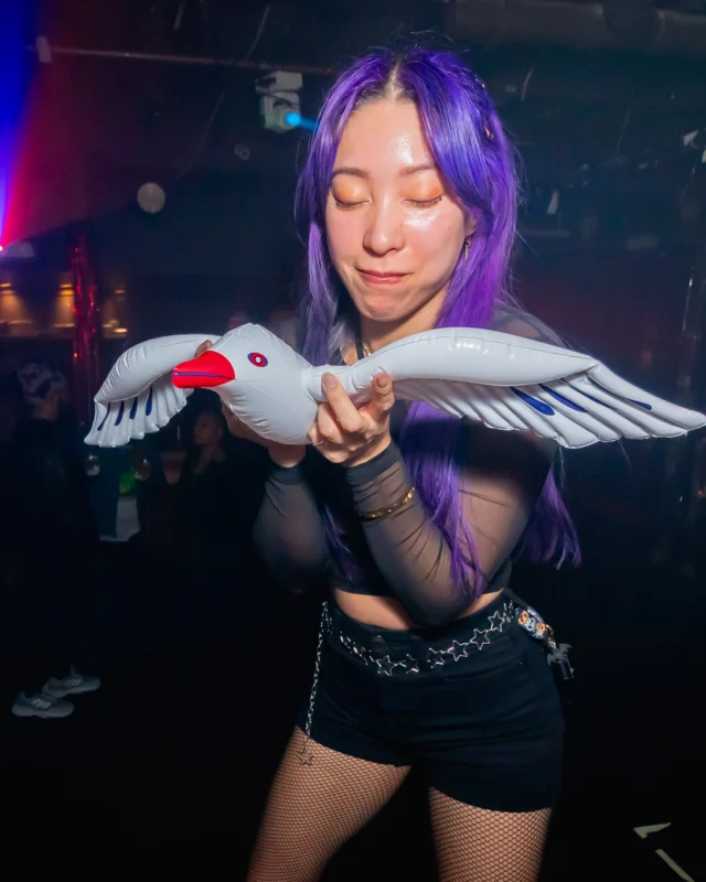 New Years Eve Eve Eve Eve 2024/5 at The Basement - Kimber was the DJ - Photo by @hellacurious