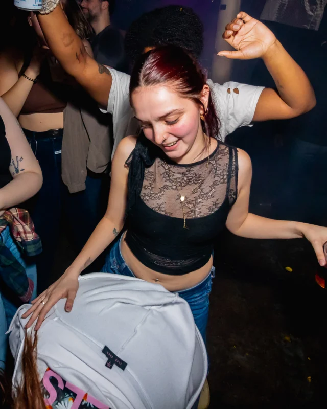 New Years Eve Eve Eve Eve 2024/5 at The Basement - Kimber was the DJ - Photo by @hellacurious