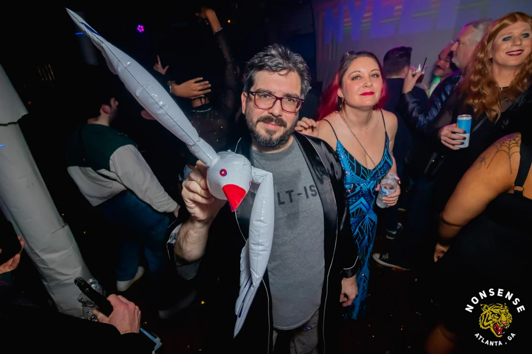 New Years Eve Eve Eve Eve 2024/5 at The Basement - Kimber was the DJ - Photo by @hellacurious