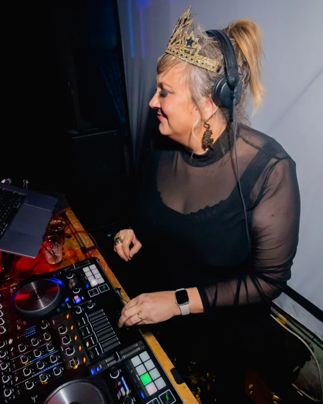 New Years Eve Eve Eve Eve 2024/5 at The Basement - Kimber was the DJ - Photo by @hellacurious