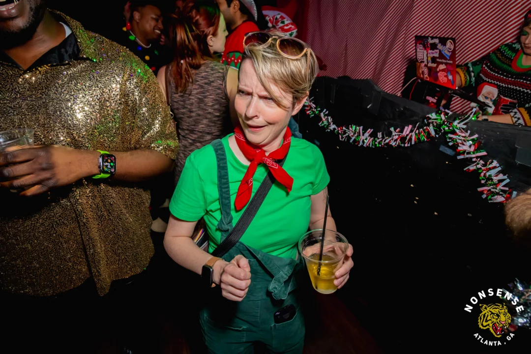 2024 Nonsense Holiday Spectacular @ The Basement - Kimber was the DJ - Pics: @hellacurious