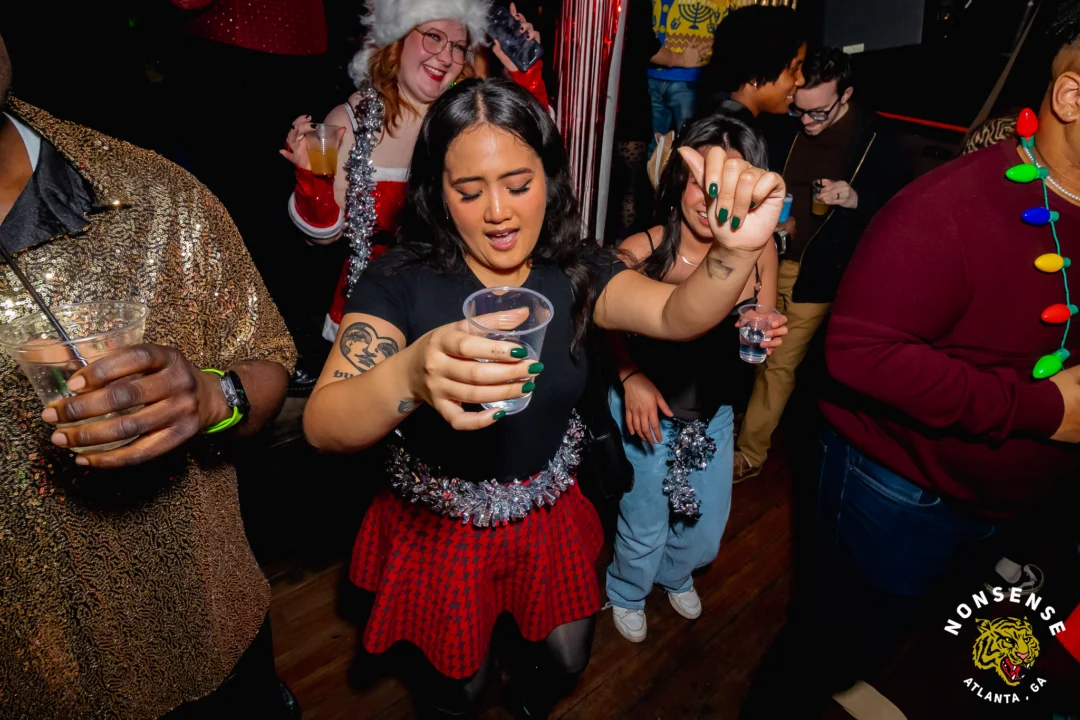 2024 Nonsense Holiday Spectacular @ The Basement - Kimber was the DJ - Pics: @hellacurious