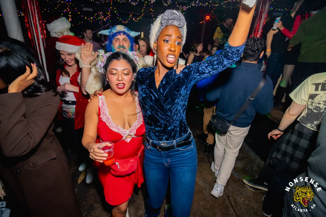 2024 Nonsense Holiday Spectacular @ The Basement - Kimber was the DJ - Pics: @hellacurious