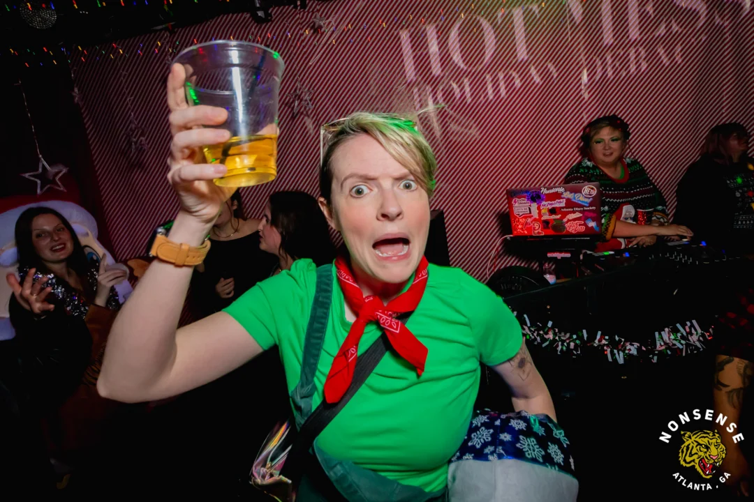 2024 Nonsense Holiday Spectacular @ The Basement - Kimber was the DJ - Pics: @hellacurious