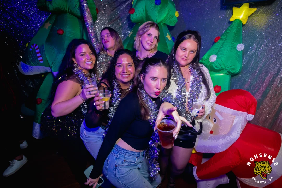 2024 Nonsense Holiday Spectacular @ The Basement - Kimber was the DJ - Pics: @hellacurious
