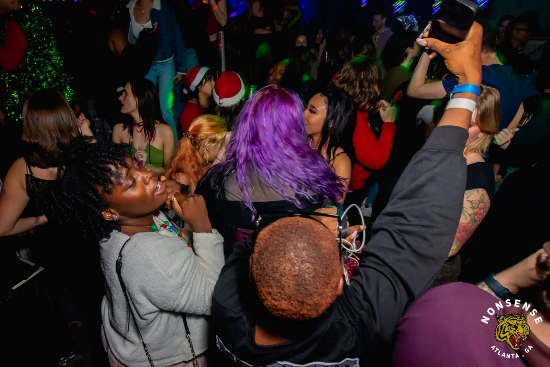 2024 Nonsense Holiday Spectacular @ The Basement - Kimber was the DJ - Pics: @hellacurious