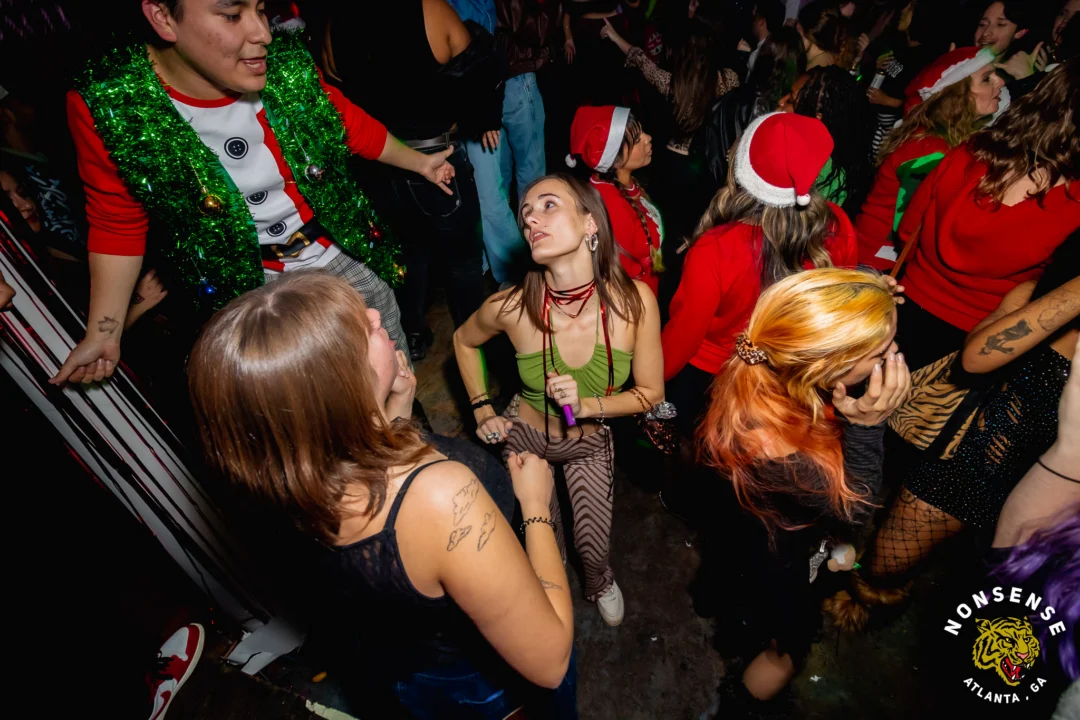 2024 Nonsense Holiday Spectacular @ The Basement - Kimber was the DJ - Pics: @hellacurious