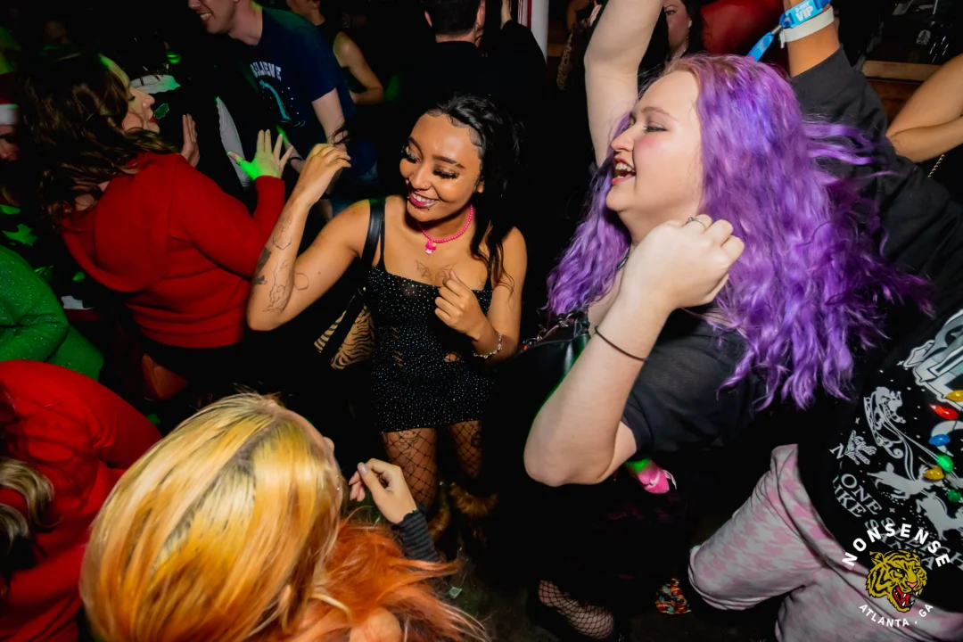 2024 Nonsense Holiday Spectacular @ The Basement - Kimber was the DJ - Pics: @hellacurious