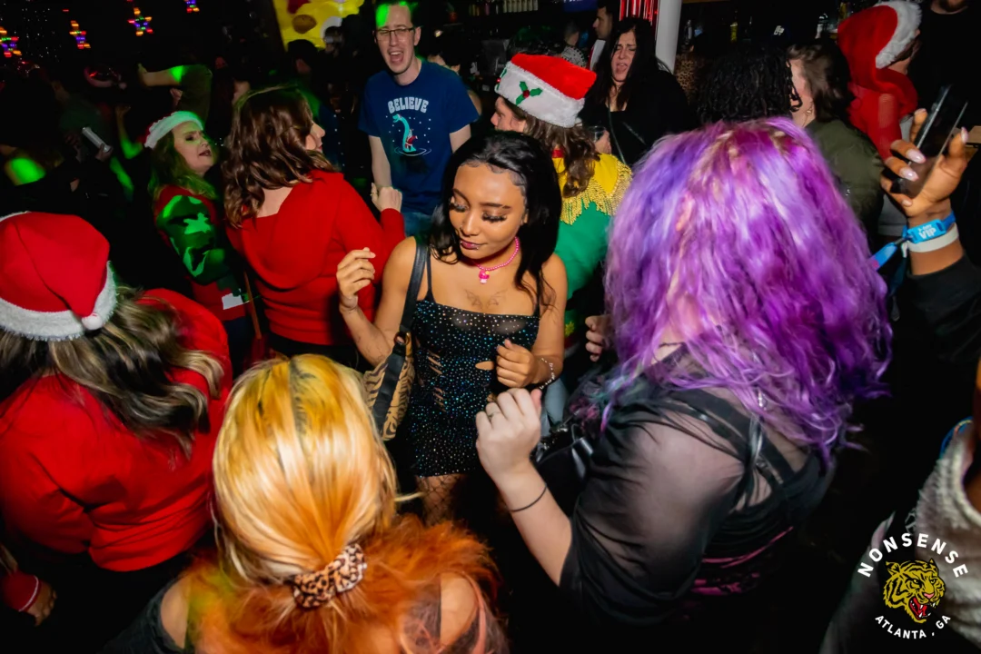 2024 Nonsense Holiday Spectacular @ The Basement - Kimber was the DJ - Pics: @hellacurious
