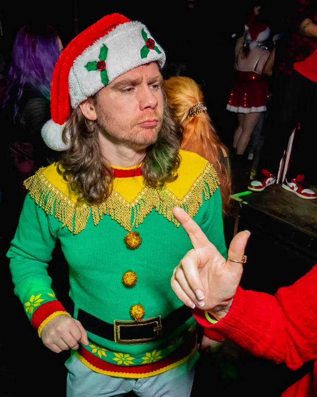 2024 Nonsense Holiday Spectacular @ The Basement - Kimber was the DJ - Pics: @hellacurious