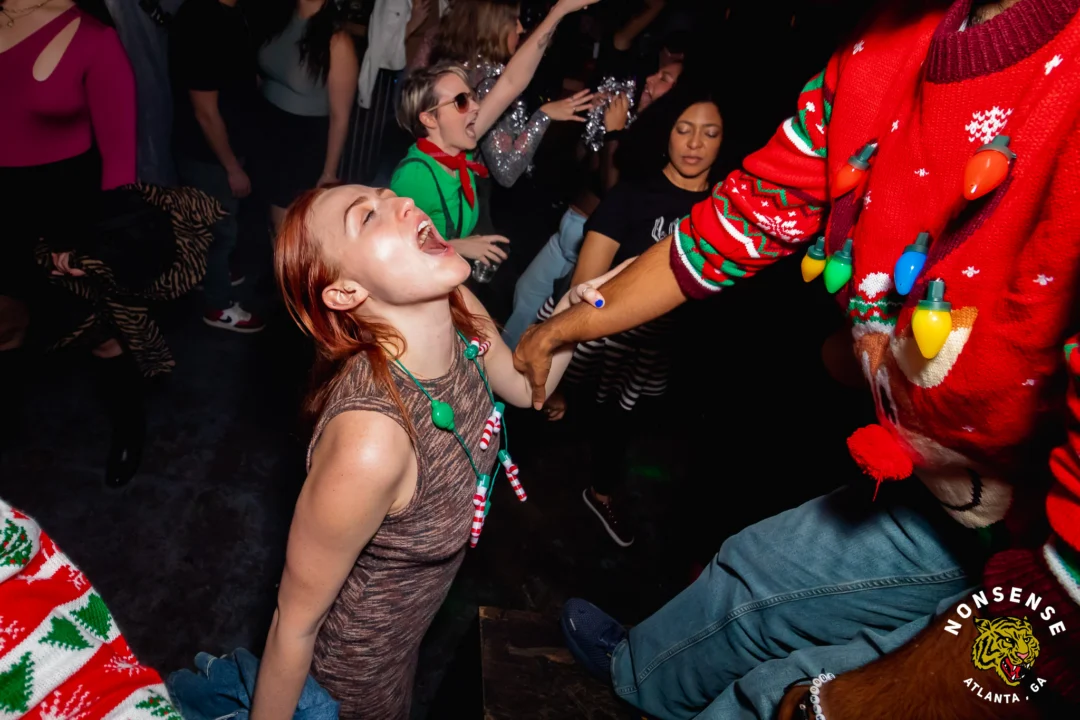 2024 Nonsense Holiday Spectacular @ The Basement - Kimber was the DJ - Pics: @hellacurious