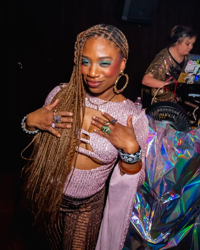 Disco Wonderland - January 2025 - Kimber was the DJ - Pic by @hellacurious