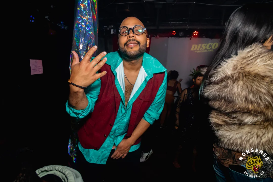Disco Wonderland - January 2025 - Kimber was the DJ - Pic by @hellacurious
