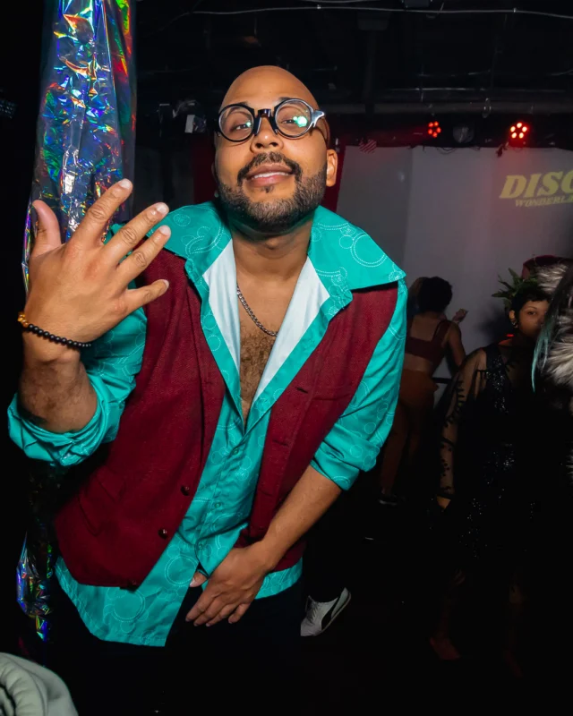 Disco Wonderland - January 2025 - Kimber was the DJ - Pic by @hellacurious