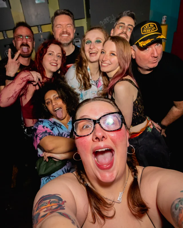 Nonsense's epic final night at The Basement (RIP) - February 2025 - Photo by @hellacurious - Kimber was the DJ