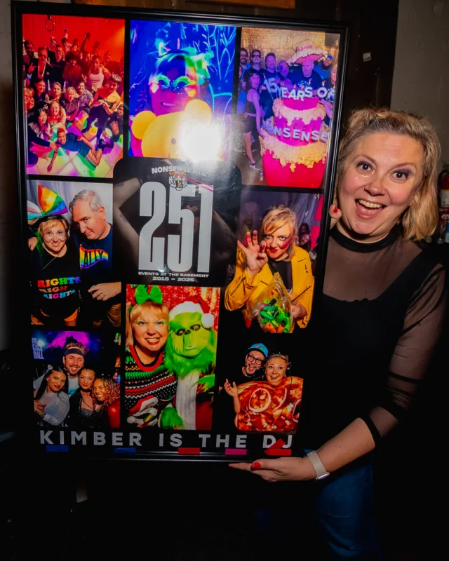 Nonsense's epic final night at The Basement (RIP) - February 2025 - Photo by @hellacurious - Kimber was the DJ