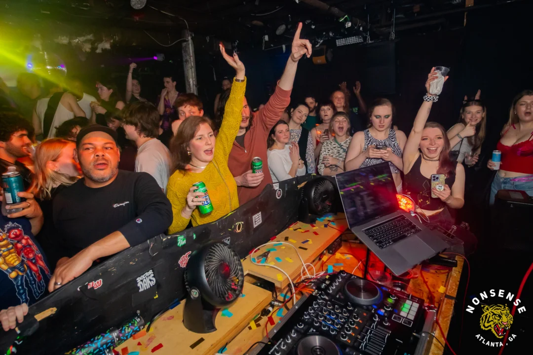 Nonsense's epic final night at The Basement (RIP) - February 2025 - Photo by @hellacurious - Kimber was the DJ