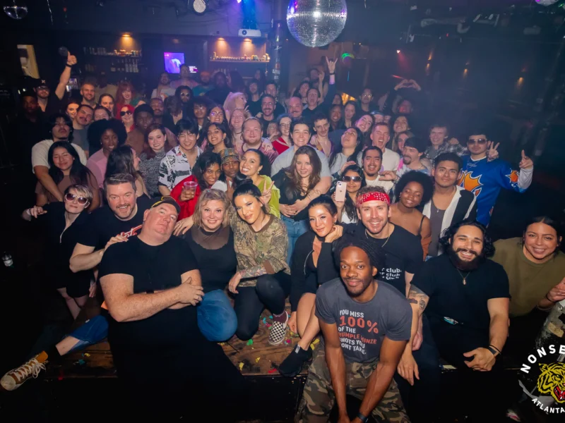 Nonsense's epic final night at The Basement (RIP) - February 2025 - Photo by @hellacurious - Kimber was the DJ