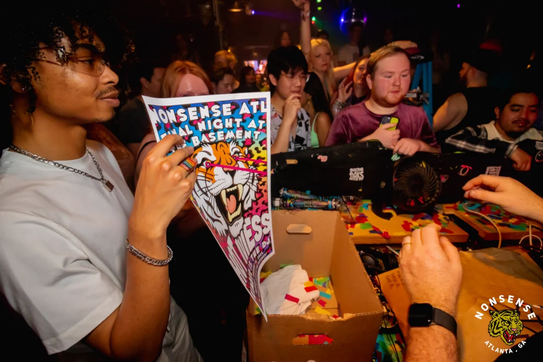 Nonsense's epic final night at The Basement (RIP) - February 2025 - Photo by @hellacurious - Kimber was the DJ