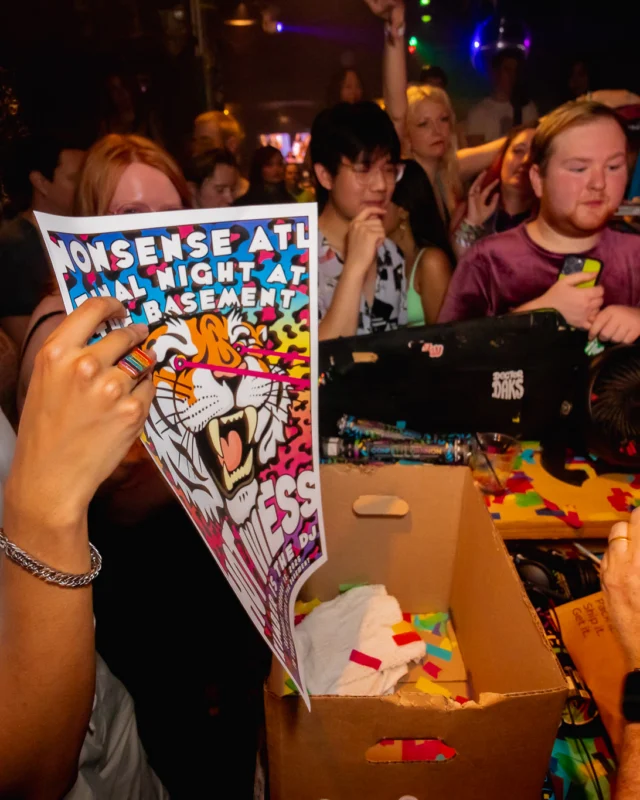 Nonsense's epic final night at The Basement (RIP) - February 2025 - Photo by @hellacurious - Kimber was the DJ