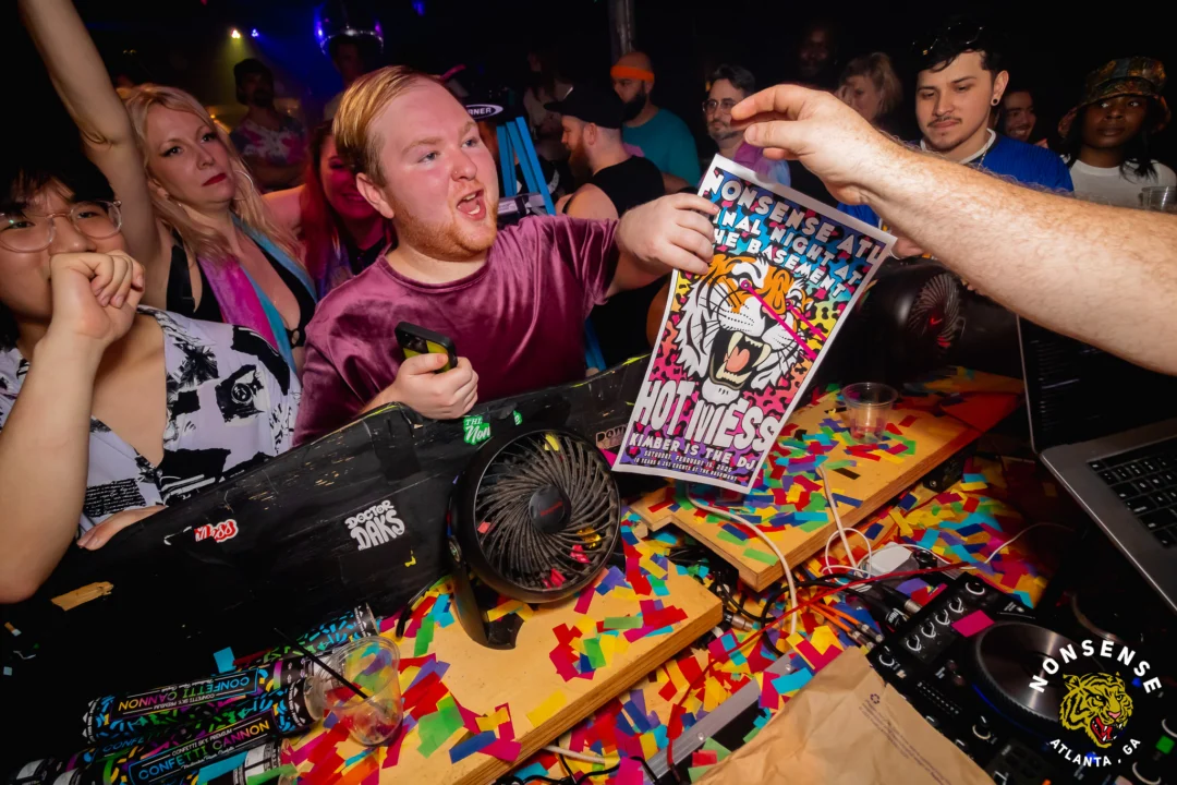 Nonsense's epic final night at The Basement (RIP) - February 2025 - Photo by @hellacurious - Kimber was the DJ