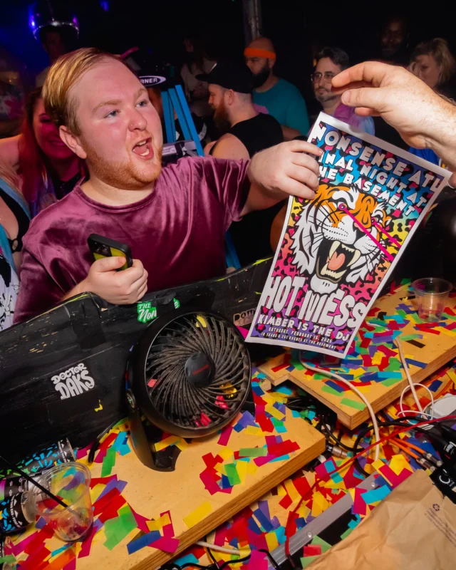 Nonsense's epic final night at The Basement (RIP) - February 2025 - Photo by @hellacurious - Kimber was the DJ