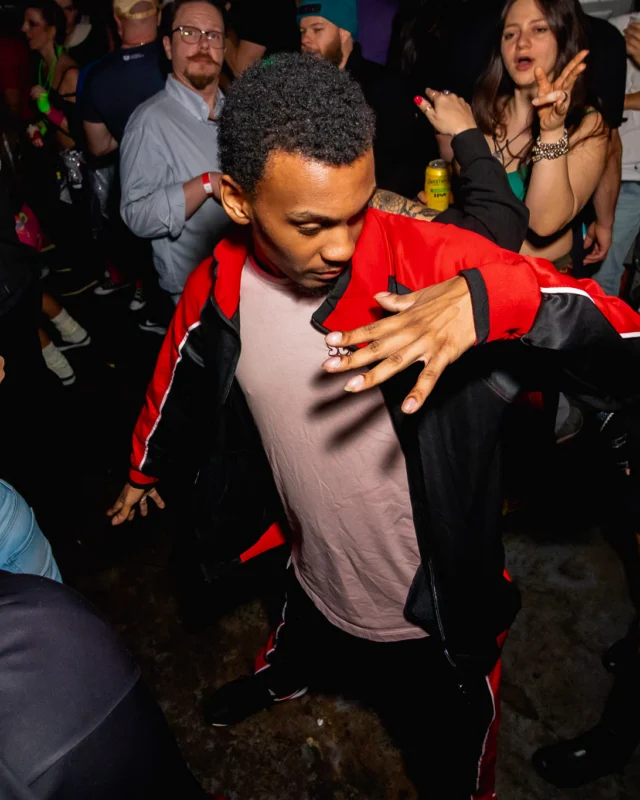 The last Heyday at The Basement - Kimber was the DJ - Photo by @hellacurious