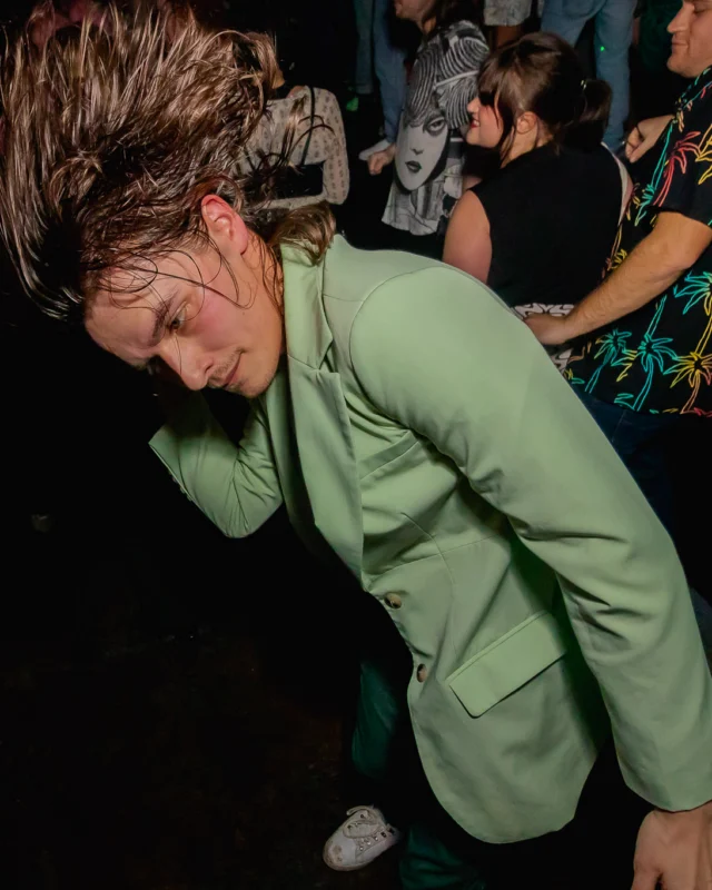 The last Heyday at The Basement - Kimber was the DJ - Photo by @hellacurious