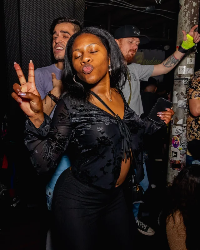 The last Heyday at The Basement - Kimber was the DJ - Photo by @hellacurious