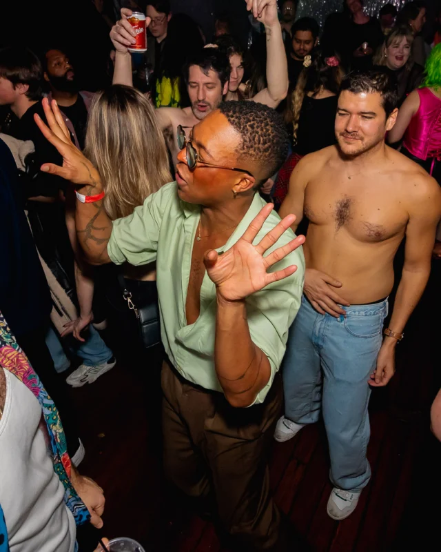 The last Heyday at The Basement - Kimber was the DJ - Photo by @hellacurious