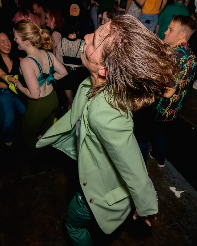 The last Heyday at The Basement - Kimber was the DJ - Photo by @hellacurious