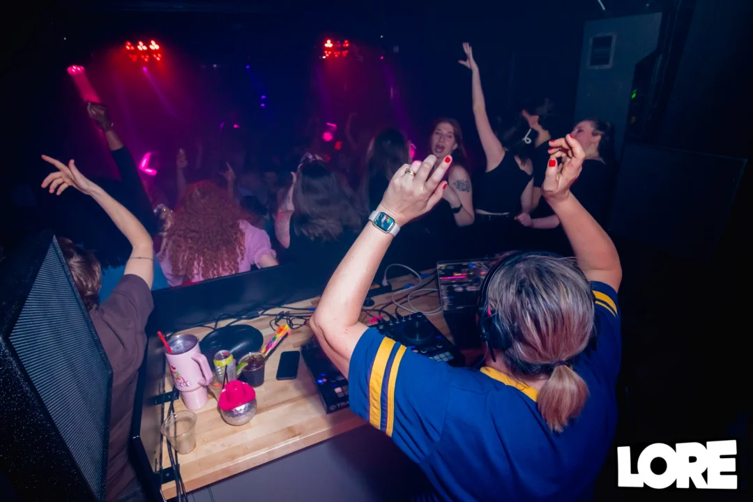 Hot Mess - monthly dance pop party @ Lore - Kimber is the DJ - Photo by @hellacurious