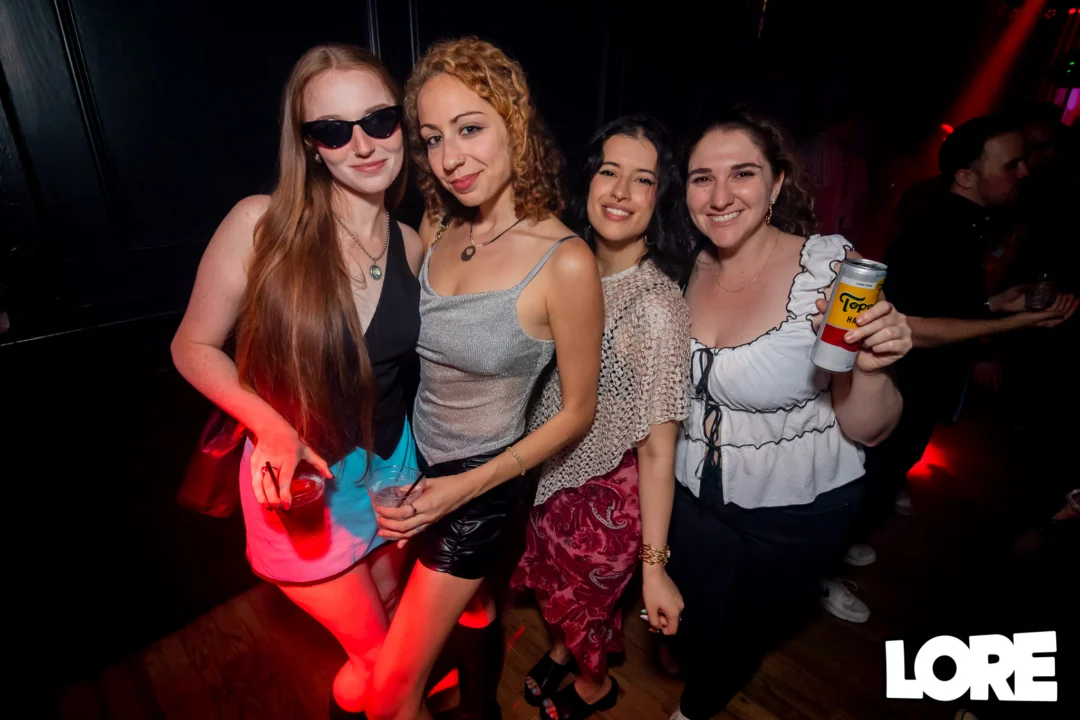 Nonsense dance party - April 2025 (Easter Edition) - Kimber and Tacosaurus Rex were the DJs - Photo by @hellacurious
