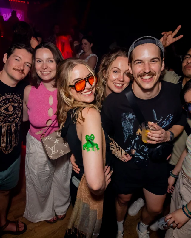 Nonsense dance party - April 2025 (Easter Edition) - Kimber and Tacosaurus Rex were the DJs - Photo by @hellacurious