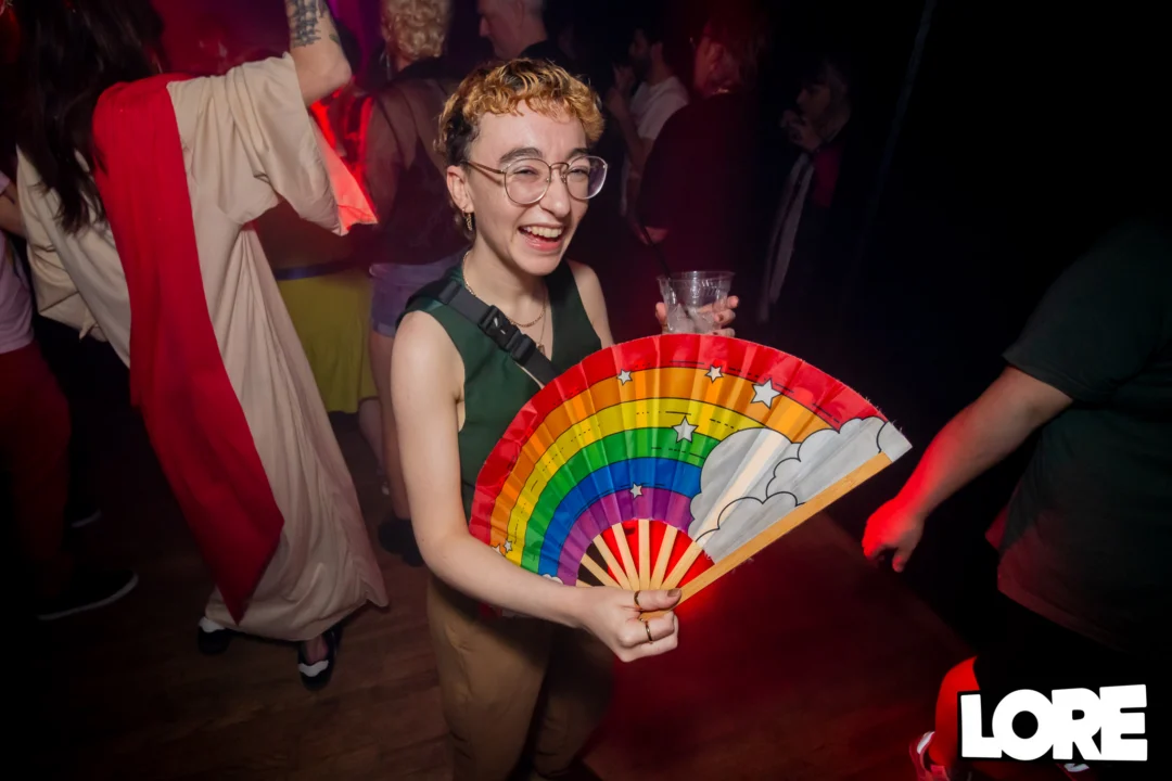 Nonsense dance party - April 2025 (Easter Edition) - Kimber and Tacosaurus Rex were the DJs - Photo by @hellacurious