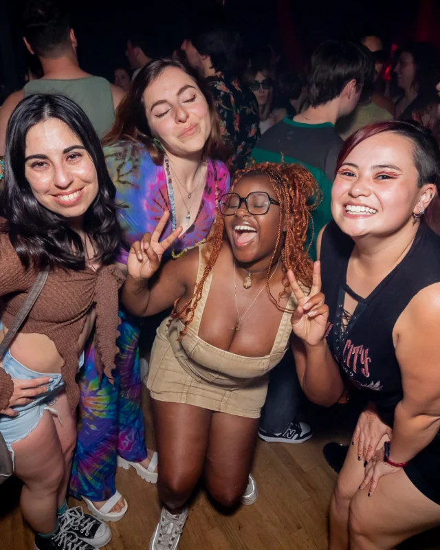 Nonsense dance party - April 2025 (Easter Edition) - Kimber and Tacosaurus Rex were the DJs - Photo by @hellacurious
