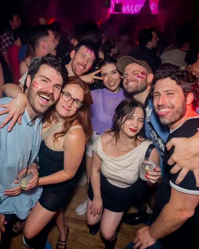 Nonsense dance party - April 2025 (Easter Edition) - Kimber and Tacosaurus Rex were the DJs - Photo by @hellacurious