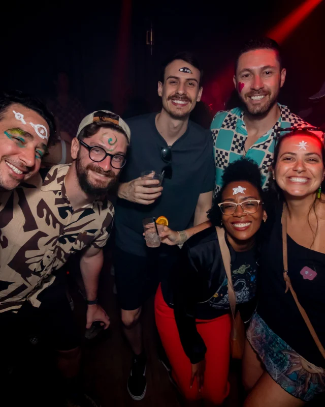 Nonsense dance party - April 2025 (Easter Edition) - Kimber and Tacosaurus Rex were the DJs - Photo by @hellacurious