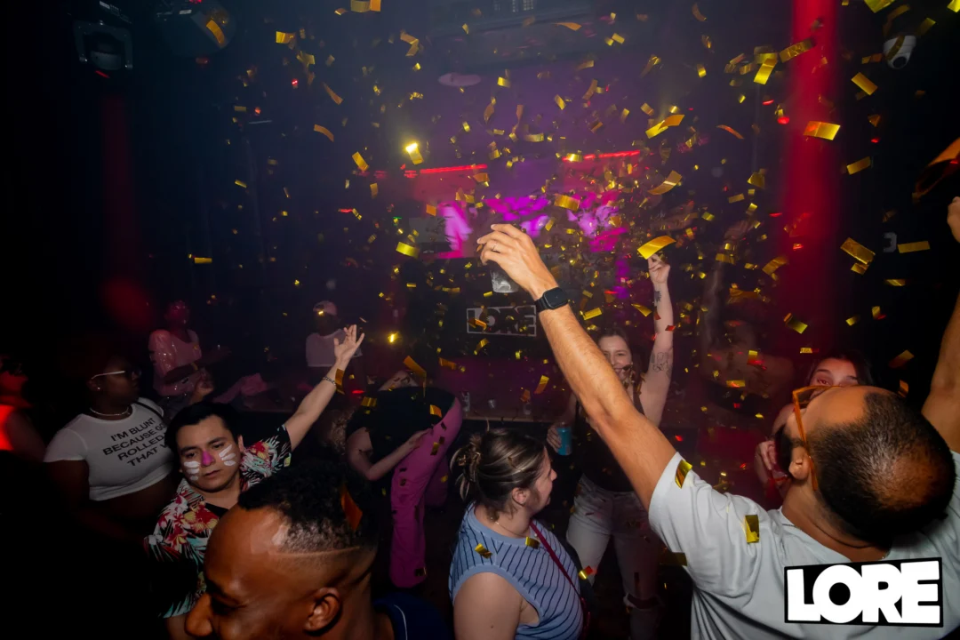 Nonsense dance party - April 2025 (Easter Edition) - Kimber and Tacosaurus Rex were the DJs - Photo by @hellacurious