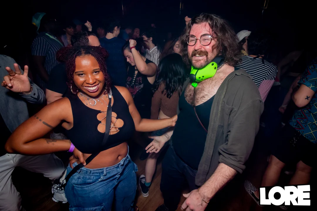 Nonsense dance party - April 2025 (Easter Edition) - Kimber and Tacosaurus Rex were the DJs - Photo by @hellacurious