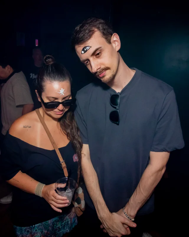 Nonsense dance party - April 2025 (Easter Edition) - Kimber and Tacosaurus Rex were the DJs - Photo by @hellacurious