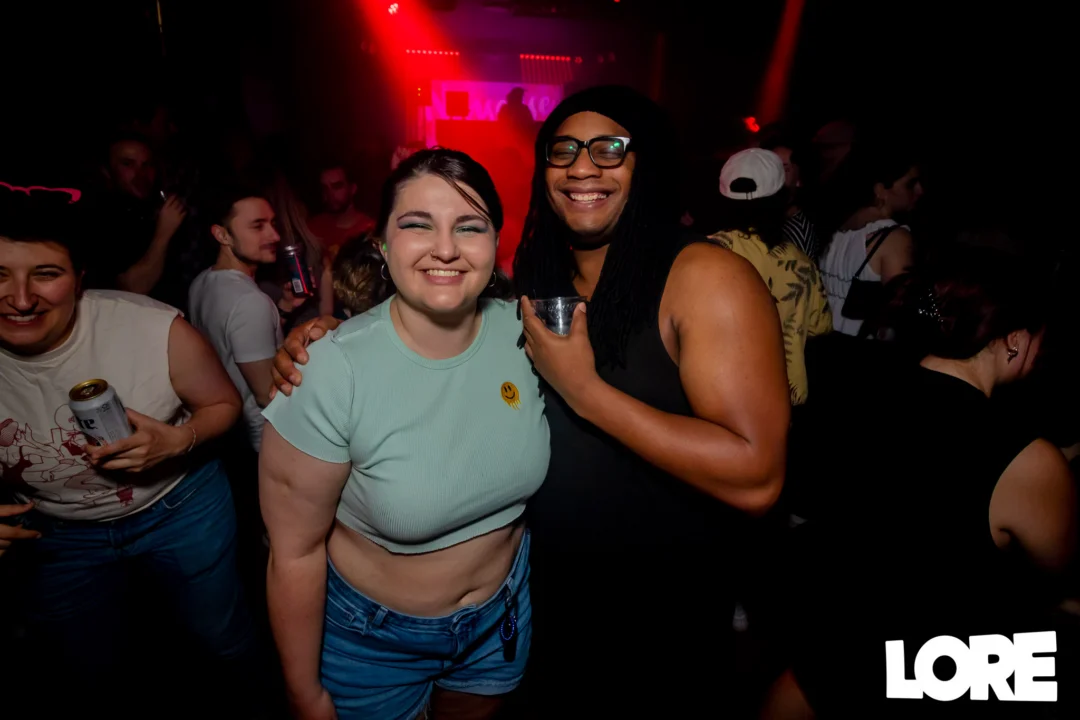 Nonsense dance party - April 2025 (Easter Edition) - Kimber and Tacosaurus Rex were the DJs - Photo by @hellacurious