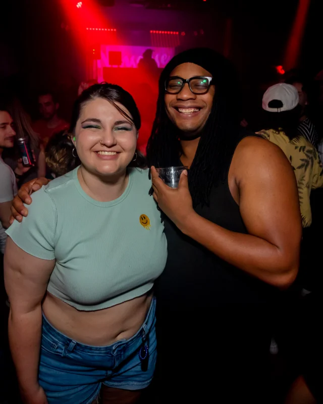 Nonsense dance party - April 2025 (Easter Edition) - Kimber and Tacosaurus Rex were the DJs - Photo by @hellacurious