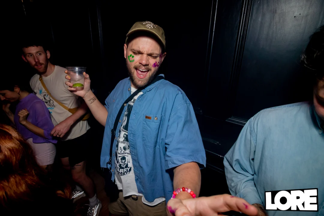 Nonsense dance party - April 2025 (Easter Edition) - Kimber and Tacosaurus Rex were the DJs - Photo by @hellacurious