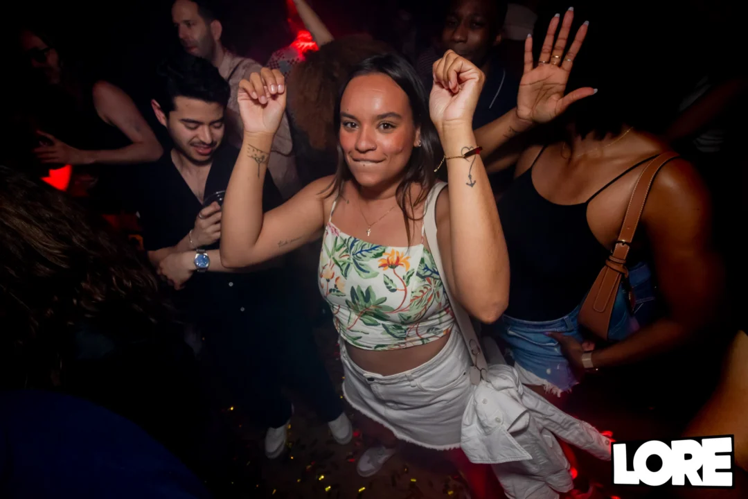 Nonsense dance party - April 2025 (Easter Edition) - Kimber and Tacosaurus Rex were the DJs - Photo by @hellacurious