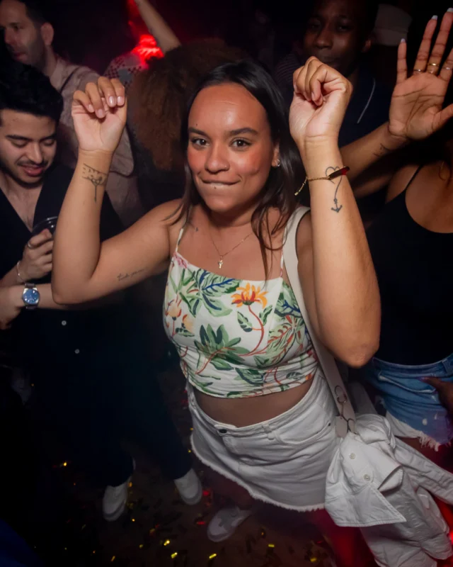 Nonsense dance party - April 2025 (Easter Edition) - Kimber and Tacosaurus Rex were the DJs - Photo by @hellacurious
