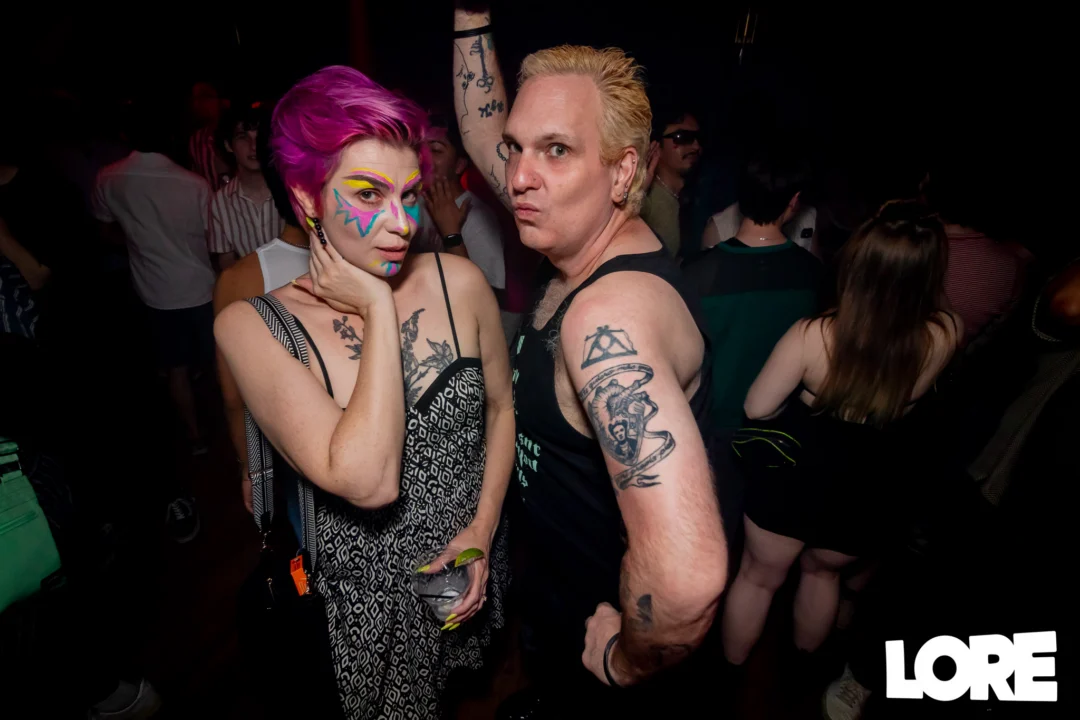 Nonsense dance party - April 2025 (Easter Edition) - Kimber and Tacosaurus Rex were the DJs - Photo by @hellacurious