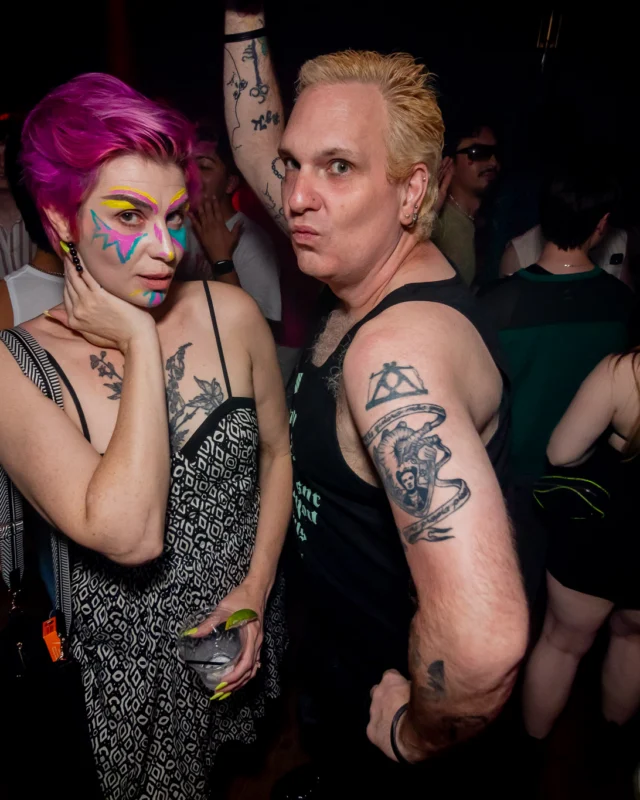 Nonsense dance party - April 2025 (Easter Edition) - Kimber and Tacosaurus Rex were the DJs - Photo by @hellacurious