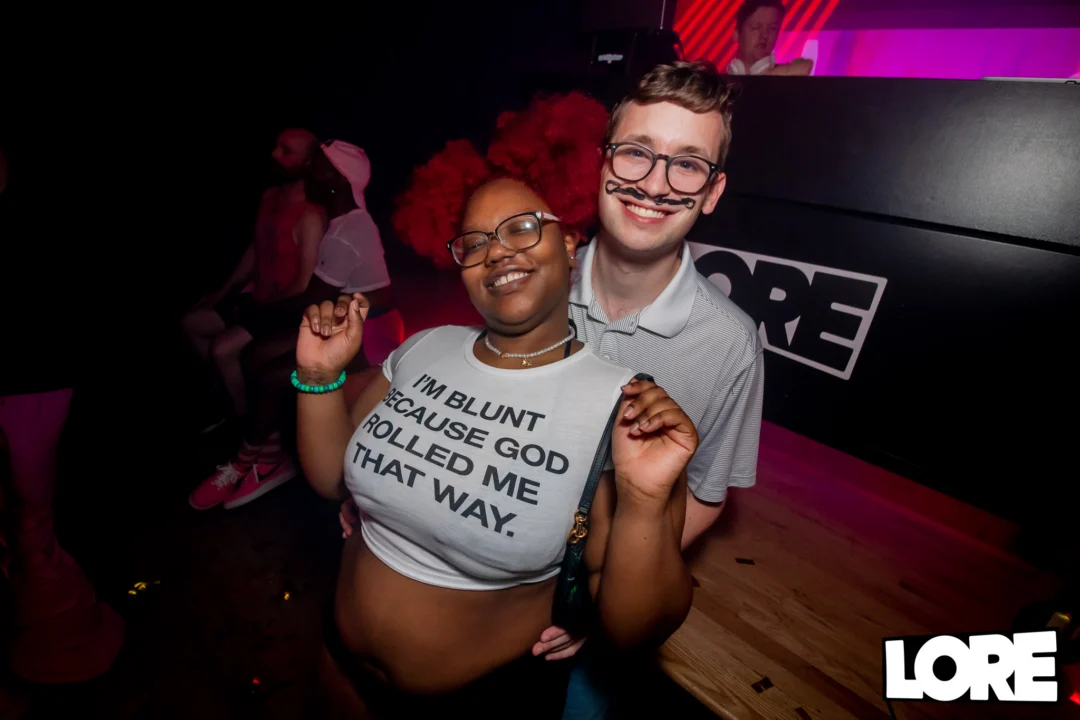 Nonsense dance party - April 2025 (Easter Edition) - Kimber and Tacosaurus Rex were the DJs - Photo by @hellacurious